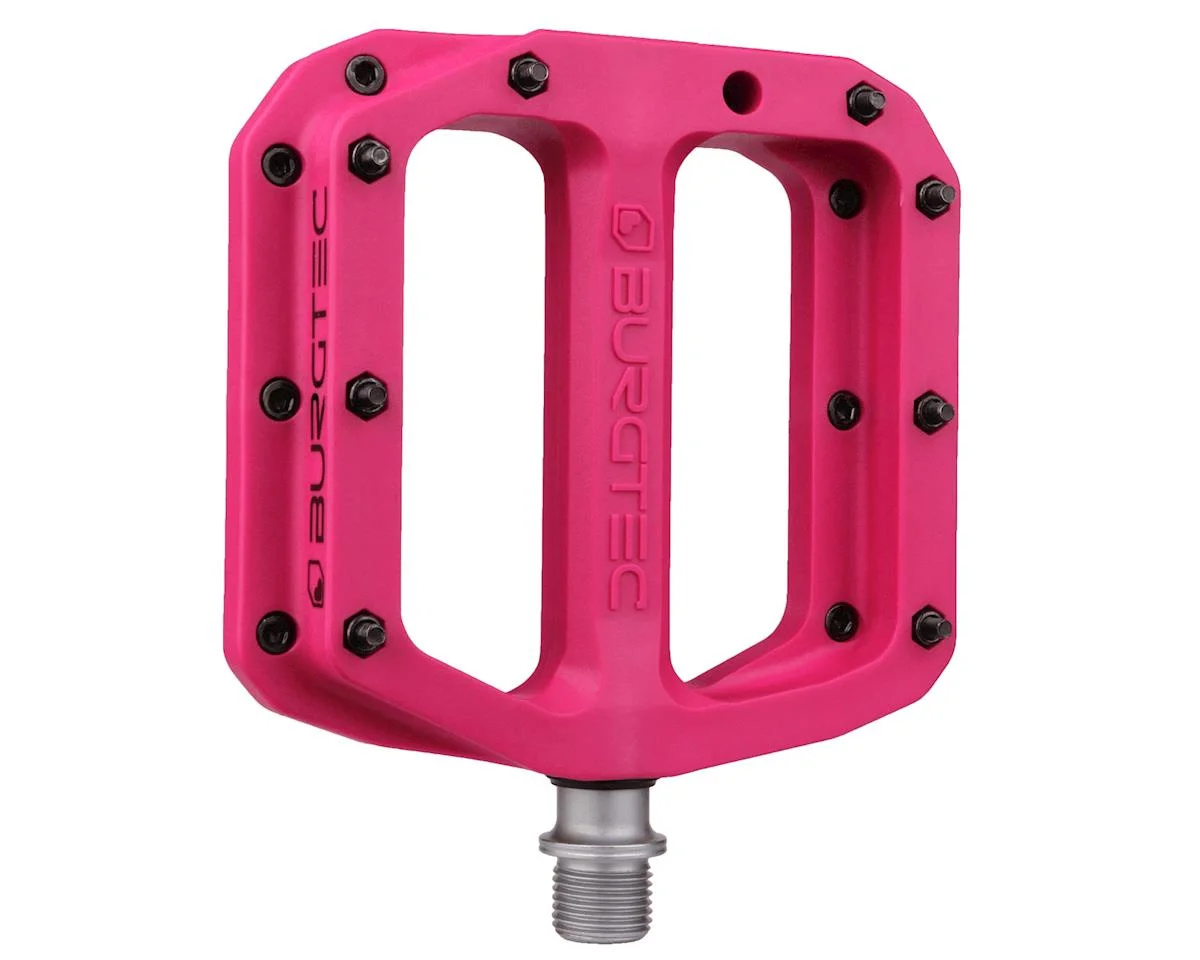 Burgtec MK4 Composite Flat Pedals (Purple Rain)